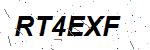 CAPTCHA verification image containing distorted text characters