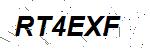 CAPTCHA verification image containing distorted text characters