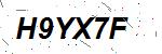 CAPTCHA verification image containing distorted text characters