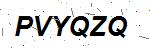 CAPTCHA verification image containing distorted text characters