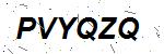 CAPTCHA verification image containing distorted text characters