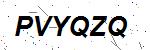 CAPTCHA verification image containing distorted text characters