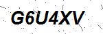 CAPTCHA verification image containing distorted text characters