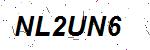 CAPTCHA verification image containing distorted text characters