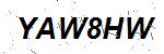 CAPTCHA verification image containing distorted text characters