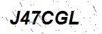 CAPTCHA verification image containing distorted text characters