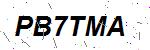 CAPTCHA verification image containing distorted text characters