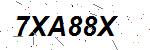 CAPTCHA verification image containing distorted text characters