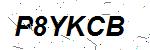 CAPTCHA verification image containing distorted text characters