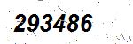 CAPTCHA verification image containing distorted text characters