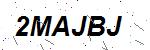 CAPTCHA verification image containing distorted text characters