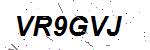 CAPTCHA verification image containing distorted text characters