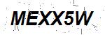 CAPTCHA verification image containing distorted text characters