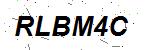 CAPTCHA verification image containing distorted text characters