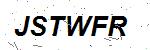 CAPTCHA verification image containing distorted text characters