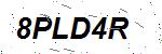 CAPTCHA verification image containing distorted text characters