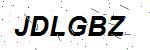 CAPTCHA verification image containing distorted text characters
