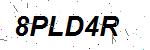 CAPTCHA verification image containing distorted text characters