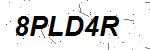 CAPTCHA verification image containing distorted text characters