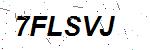 CAPTCHA verification image containing distorted text characters