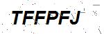 CAPTCHA verification image containing distorted text characters