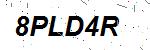CAPTCHA verification image containing distorted text characters