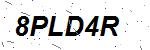 CAPTCHA verification image containing distorted text characters