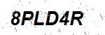 CAPTCHA verification image containing distorted text characters