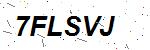 CAPTCHA verification image containing distorted text characters