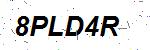 CAPTCHA verification image containing distorted text characters