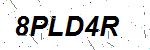 CAPTCHA verification image containing distorted text characters