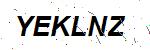 CAPTCHA verification image containing distorted text characters