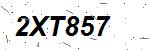 CAPTCHA verification image containing distorted text characters