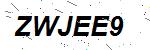 CAPTCHA verification image containing distorted text characters