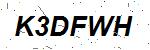 CAPTCHA verification image containing distorted text characters