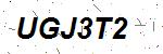 CAPTCHA verification image containing distorted text characters