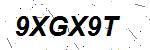 CAPTCHA verification image containing distorted text characters