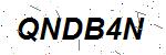 CAPTCHA verification image containing distorted text characters