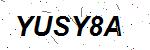 CAPTCHA verification image containing distorted text characters