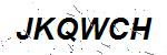 CAPTCHA verification image containing distorted text characters