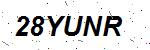 CAPTCHA verification image containing distorted text characters