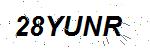 CAPTCHA verification image containing distorted text characters