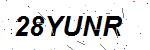 CAPTCHA verification image containing distorted text characters