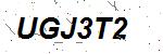 CAPTCHA verification image containing distorted text characters