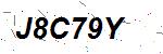 CAPTCHA verification image containing distorted text characters