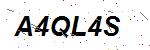 CAPTCHA verification image containing distorted text characters
