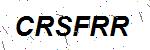 CAPTCHA verification image containing distorted text characters