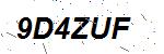 CAPTCHA verification image containing distorted text characters