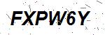 CAPTCHA verification image containing distorted text characters
