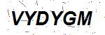 CAPTCHA verification image containing distorted text characters
